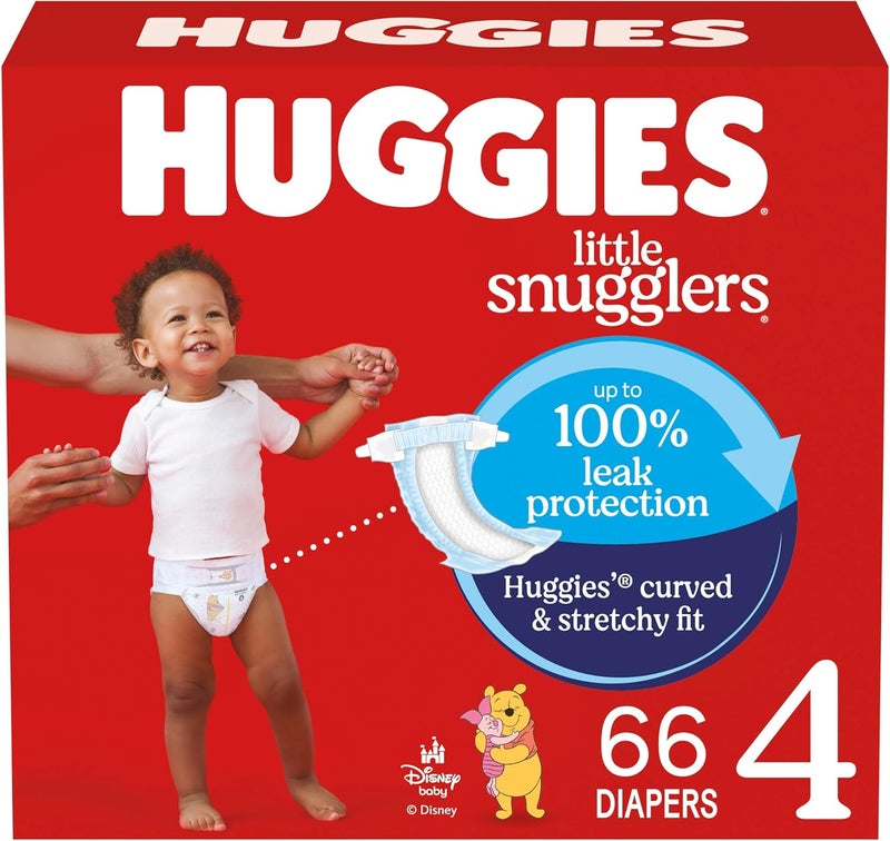 Huggies Little Snugglers Size 4 Diapers - Image 1