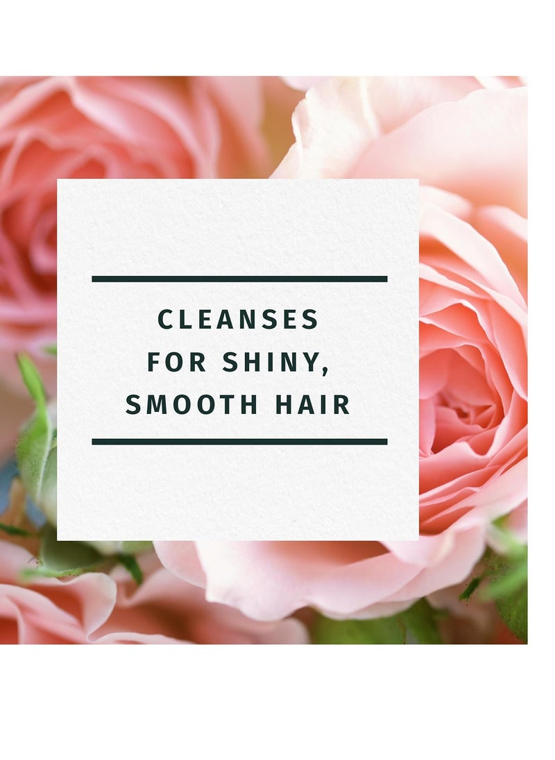 Herbal Essences شامبو ثمر الورد من هيربال إسنسز - شعر ناعم ولامع مع فيتامين إي وزيت الجوجوبا، آمن للشعر المصبوغ، برائحة الأزهار، خالٍ من القسوة، تم اختباره من قبل أطباء الجلدية، 29.2 أونصة سائلة  - Image 4