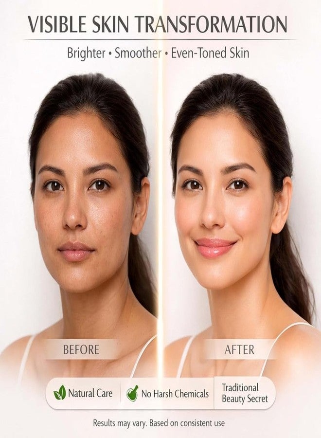 Moroccan Nila Powder For Face - 100% Natural Blue Powder for Skin Brightening, Tan Removal & Detox (50g) | Traditional Moroccan Hammam Beauty Treatment For Face & Body Care - Image 5