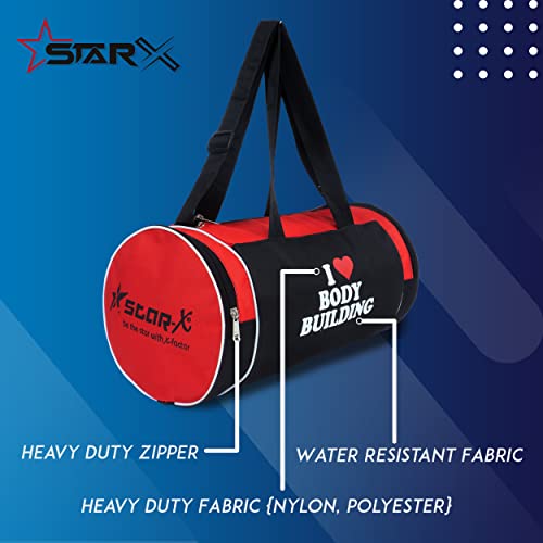 Star X StarX RD-BLK Gym Bag, Adult Large (Red) - Image 4