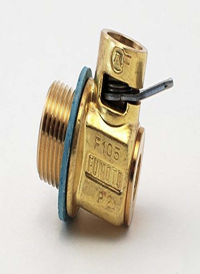 Fumoto Original Fumoto F-105 with LC-10 lever clip F-Series Engine Oil Drain Valve, 1 Pack Golden - Image 2
