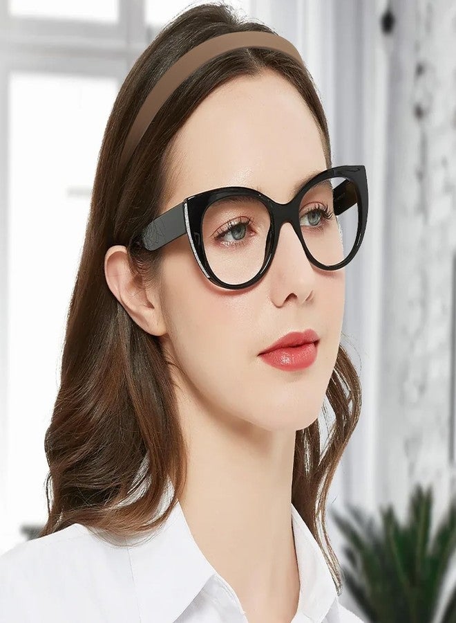 hurifeng 6 Pack No Pressure Headbands for Glasses Wearers - Flexible Non-Slip Hairbands, Matte Plastic with Teeth, for Women & Girls, Comfortable No Pressure, Ideal for Daily Use, Makeup & More(set-A) - Image 5