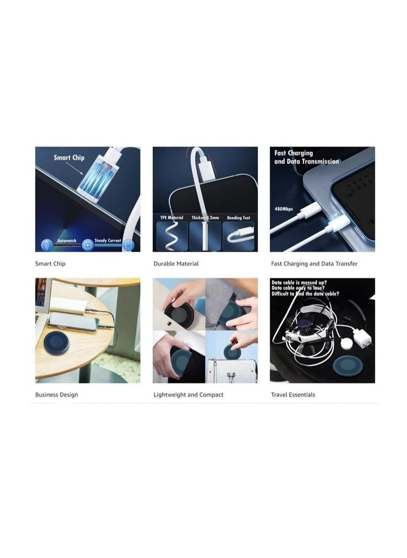 MQ - Multifunctional USB Data Cable Set Storage Box with Multi USB Charging Adapter Cable Kit Usb To Type C Usb Adapter - Image 1
