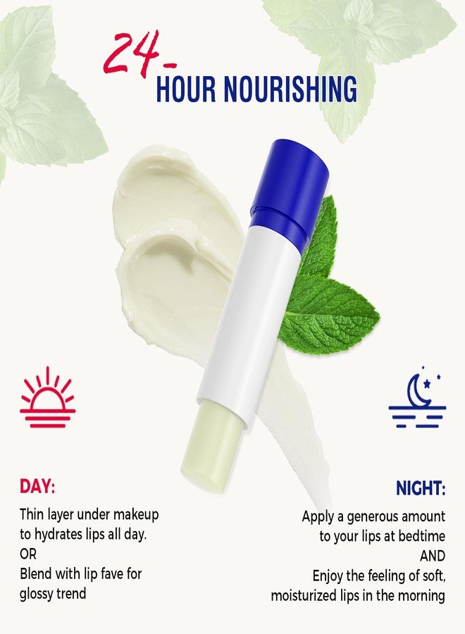 أوكييا مرطب شفاه طبي من أوكيا، 3 قطع، مرطب مع الفازلين وزبدة الشيا وشمع العسل، مكونات طبيعية 100%، مرطب شفاه عضوي، يُصلح الشفاه الجافة والمتشققة، علاج ليلي للشفاه - Image 4