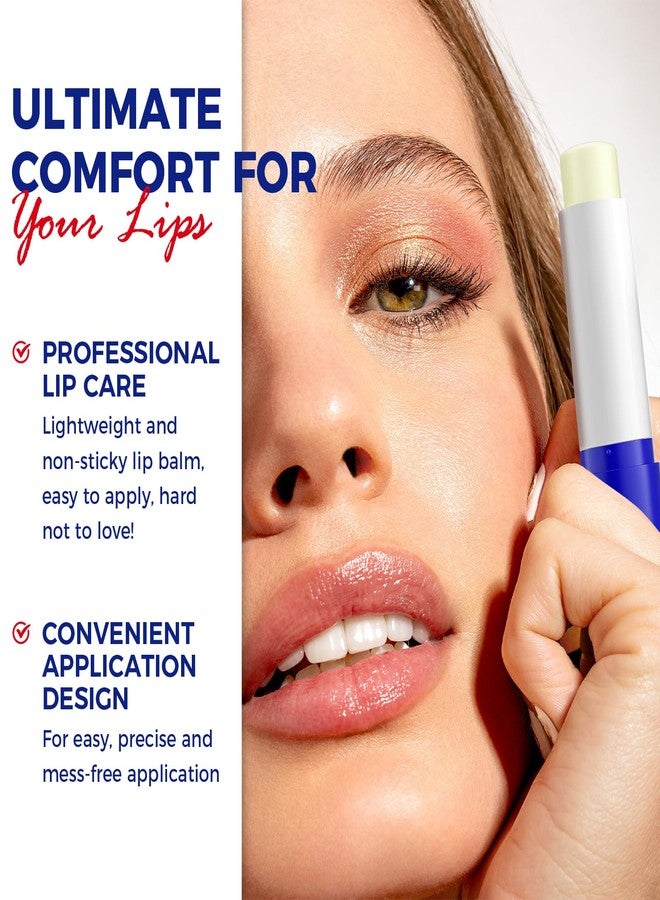 أوكييا مرطب شفاه طبي من أوكيا، 3 قطع، مرطب مع الفازلين وزبدة الشيا وشمع العسل، مكونات طبيعية 100%، مرطب شفاه عضوي، يُصلح الشفاه الجافة والمتشققة، علاج ليلي للشفاه - Image 5