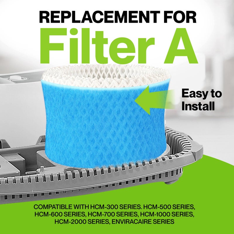 Durabasics 4 Pack of Premium Humidifier Filters Compatible with Honeywell Humidifier Filters HAC-504, HAC-504AW & Honeywell Filter A | Replacement for HCM 350 Filters & Cool Mist Humidifiers - Image 3
