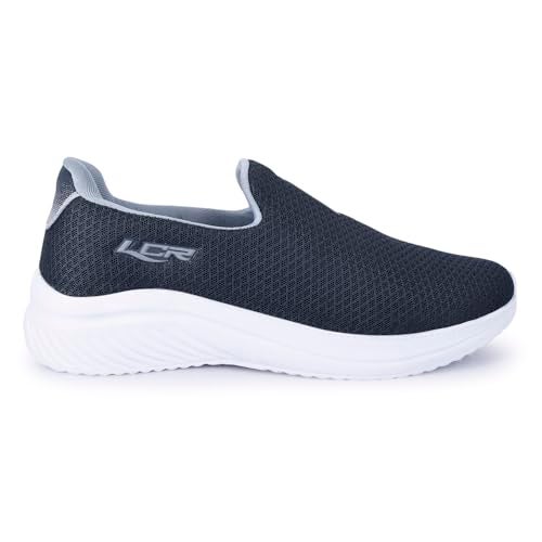 Lancer Mens WONDER-3PRO-DGR-LGR Grey Running Shoe, 8 - Image 2