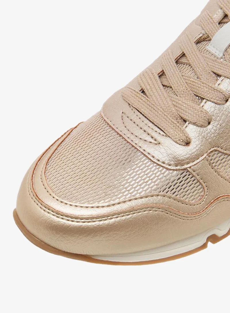 Celeste GOLD Women Lace-Up Sneakers for Women | Best Price UAE