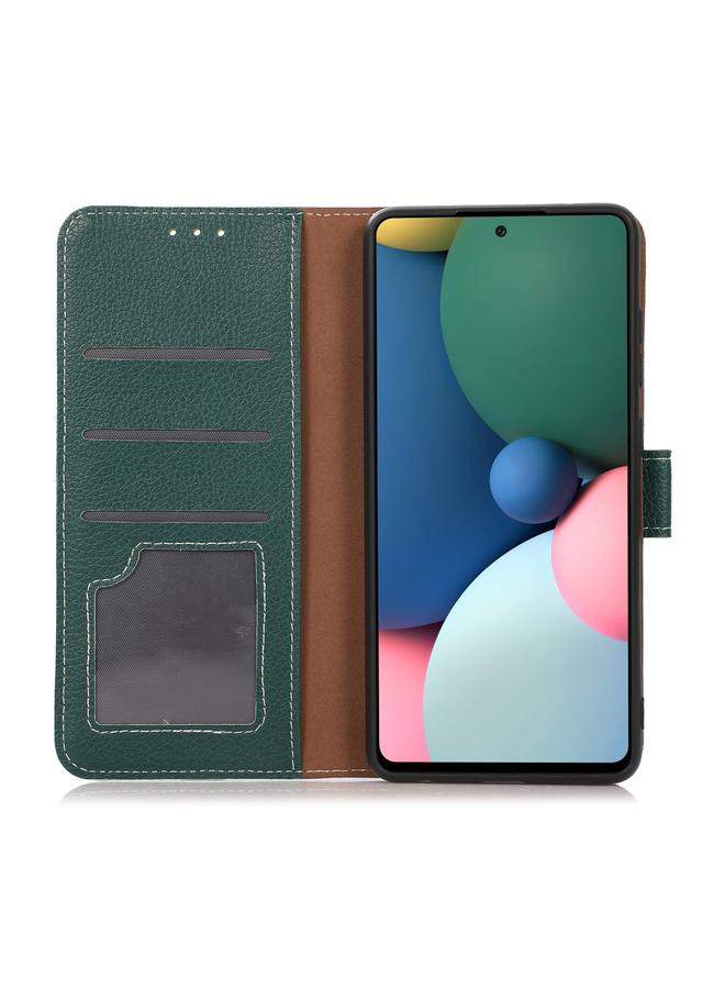 Zaboon Case For iPhone 13 mini Litchi Texture PU + TPU Horizontal Flip Leather Case with Holder & Card Slots & Wallet - Image 4