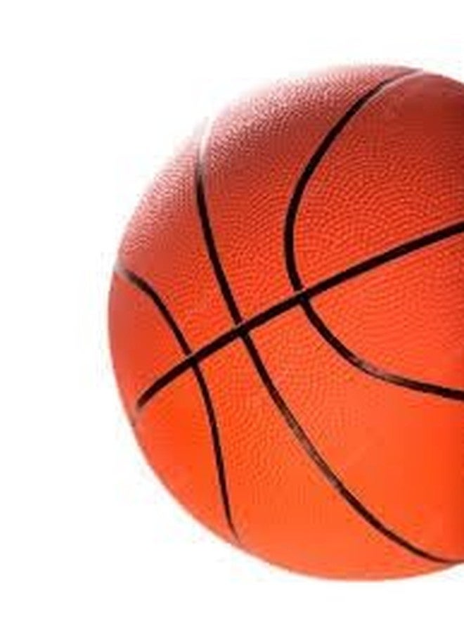 Sarjak Kids Basketball for Match Ball for Indoor & Outdoor Games & Training for Kids & Adults | Orange | (Pack of 1) - Image 3