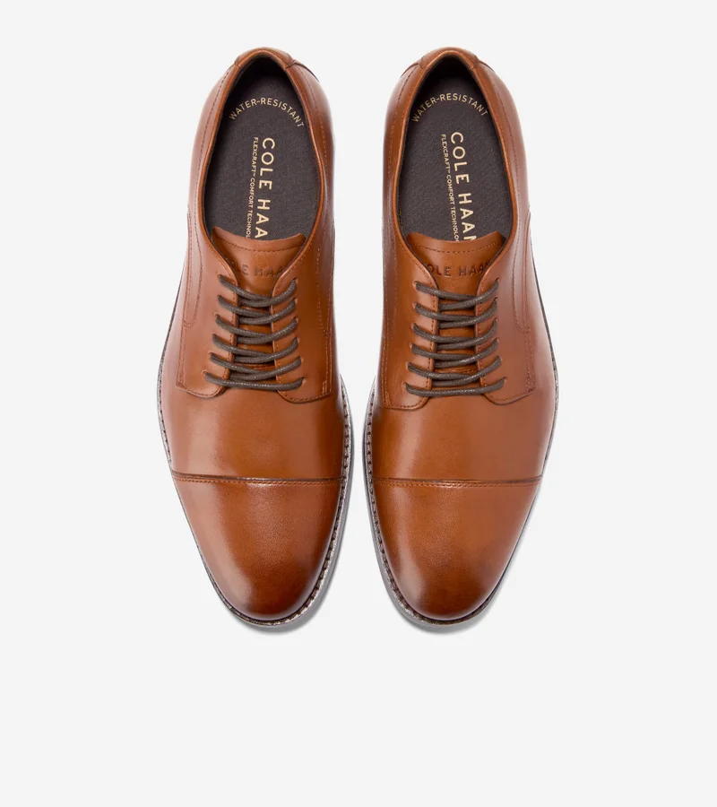 Cole Haan  Men's Harmon Grand Captoe Oxfords for Men | Best Price UAE