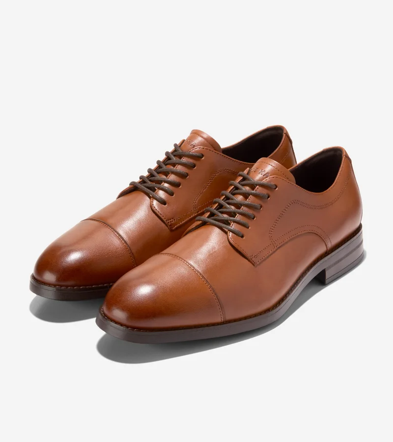 Cole Haan  Men's Harmon Grand Captoe Oxfords for Men | Best Price UAE