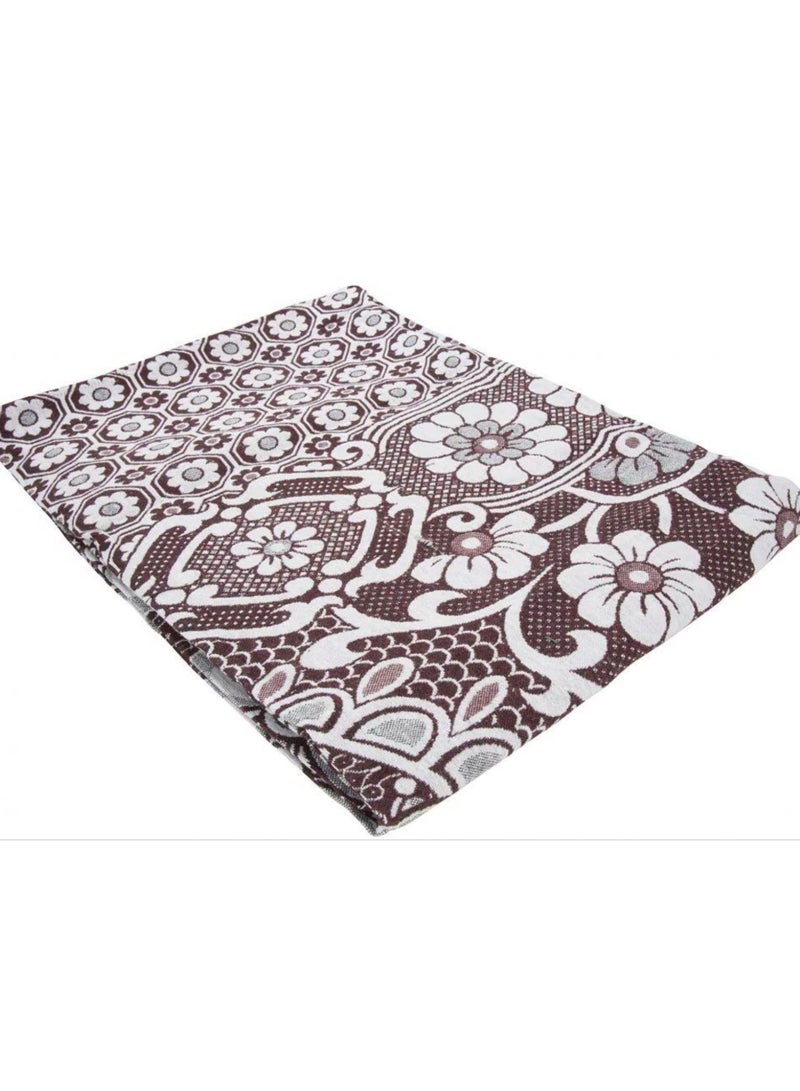 Egyptian style bed cover red cotton 240x220