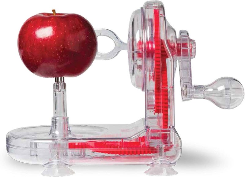 Starfrit Apple Peeler - Easily Peels All Types of Apples - Spring Loaded Arm Adapts to Various Shapes - Bonus Apple Corer - Image 3