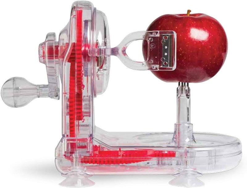 Starfrit Apple Peeler - Easily Peels All Types of Apples - Spring Loaded Arm Adapts to Various Shapes - Bonus Apple Corer - Image 4