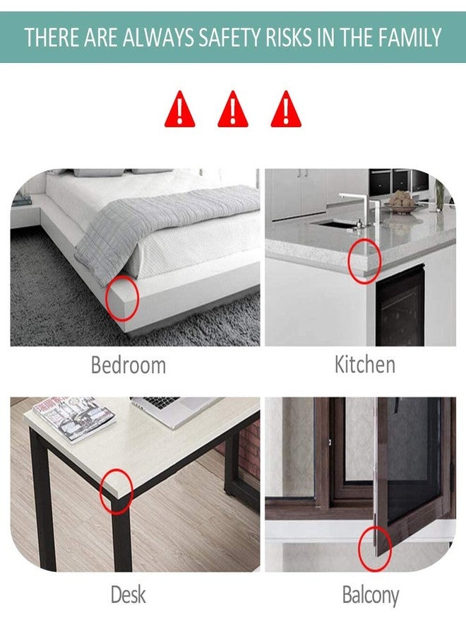 RAB Glass Corner Protector PVC, for Glass Table, Bed Corners, Furniture Corner Guard (Code- PVC Gls Corner Milky, Color- White, Size- 5 mm, Pack of 2 pcs) - Image 4