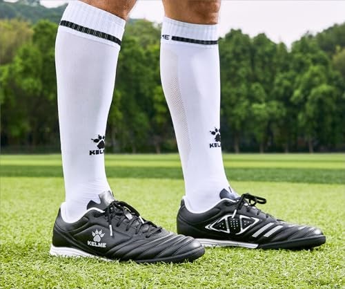 KELME Unisex Adult Turf Soccer Shoes, Futsal Indoor Soccer Cleats, for Mens Womens,Black,Size 9 - Image 2