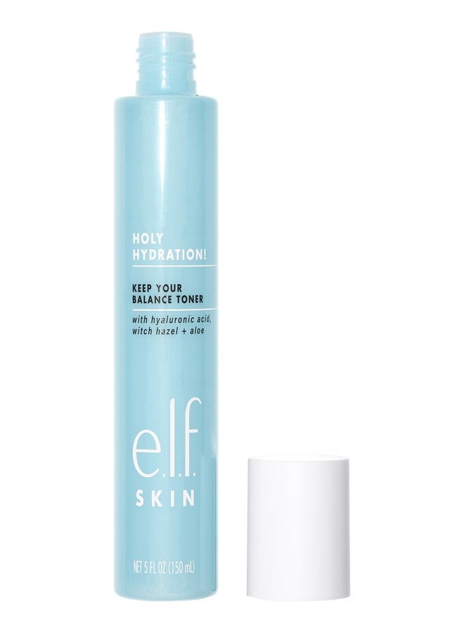 elf e.l.f. Keep Your Balance Toner, Gentle, Refreshing, Removes Makeup & Impurities, Hydrates, Cleanses, Soothes, Infused with Hyaluronic Acid, Witch Hazel and Aloe, 5.07 Fl Oz - Image 3
