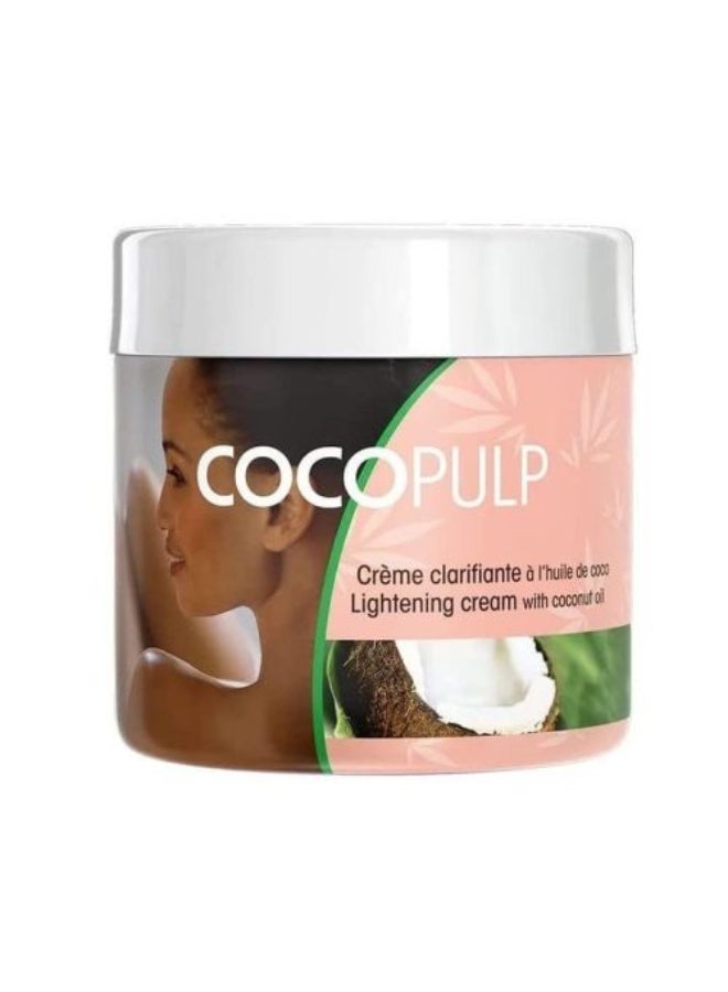 COCOPULP Coco Pulp 4 Piece Set Skin Lightening Cream 300ml, Lotion 500ml, Tube Cream and Oil 50ml With Coconut Oil - Image 4