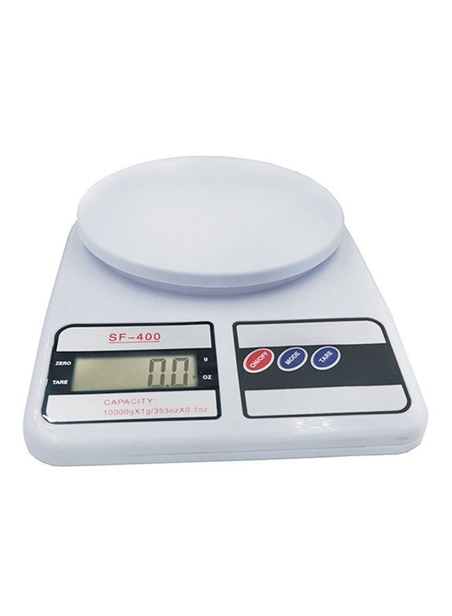 Digital Kitchen Scale SF-400, 10 KG Capacity, Multicolour - Image 1
