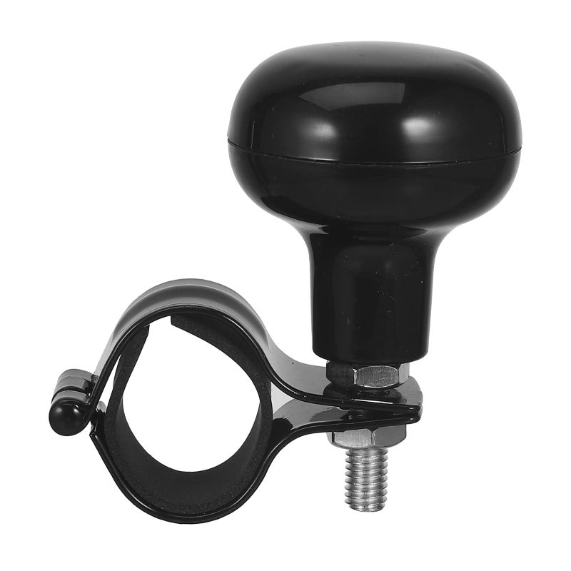 WINOMO Steering Wheel Spinner Black Steering Wheel knob Auxiliary Booster Aid Control Handle Ball (9 * 7 * 5 cm)
