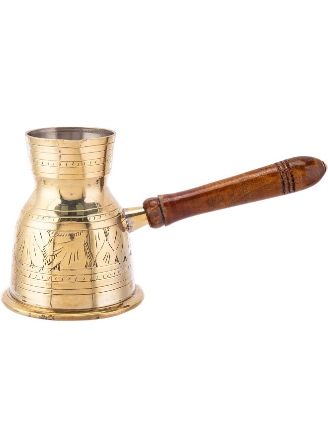 AKDC AKDC Brass Mug 9Cm X 9Cm X 10Cm Golden - Image 3