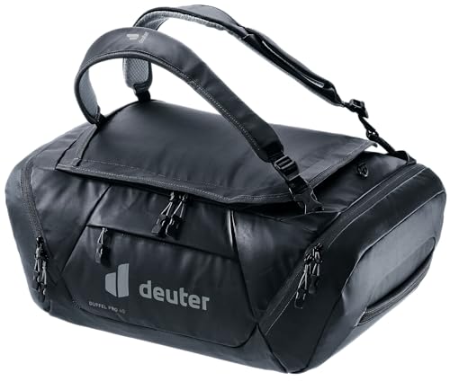 Deuter Duffel Pro 40 WaterResistant Travel Duffel 40 Liter Black - Image 1