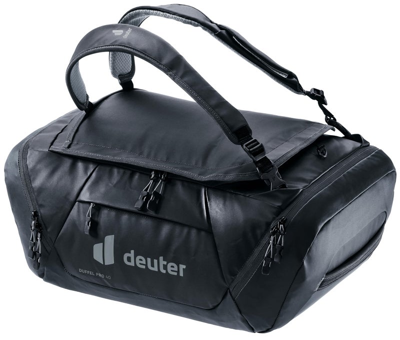 Deuter Duffel Pro 40 WaterResistant Travel Duffel 40 Liter Black - Image 2