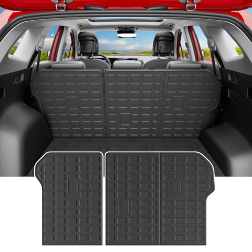 powoq Fuel&Hybrid Cargo Liner Compatible with 2023-2026 KIA Sportage Trunk Mat Cargo Mat Seat Back Protector TPE Mat (Not Fit PHEV) Replacement for 2023-2026 Kia Sportage Accessories (Backrest Mat) - Image 1