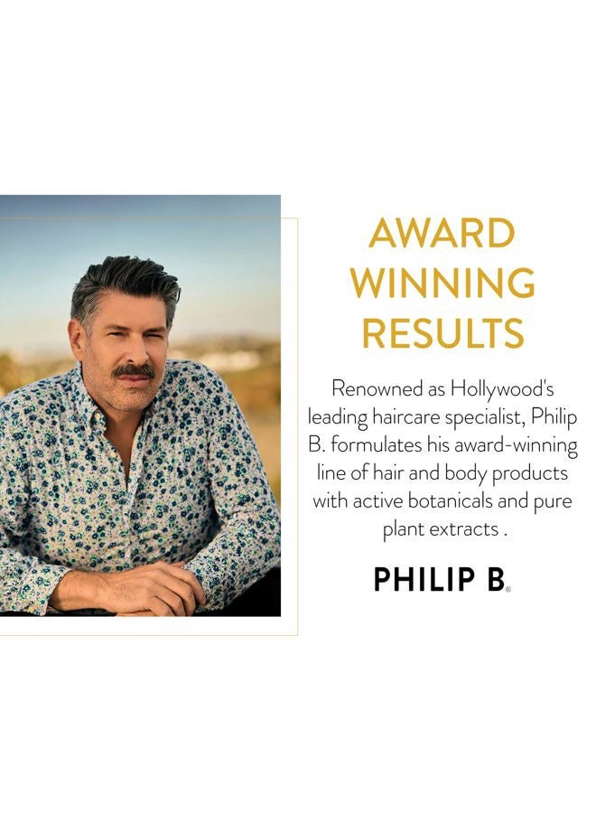 PHILIP B Forever Shine Shampoo, 7.4 fl. oz. (220 ml) - Volumizing Cleanser With Notes of Pure Oud Leaves Hair Smooth & Glossy, Reduces Frizz, For All Hair Types - Image 5