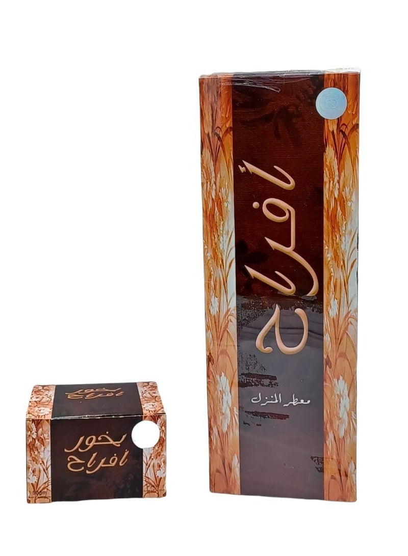 Banafa A pack of two fragrant mattress and incense Afrah - Image 1