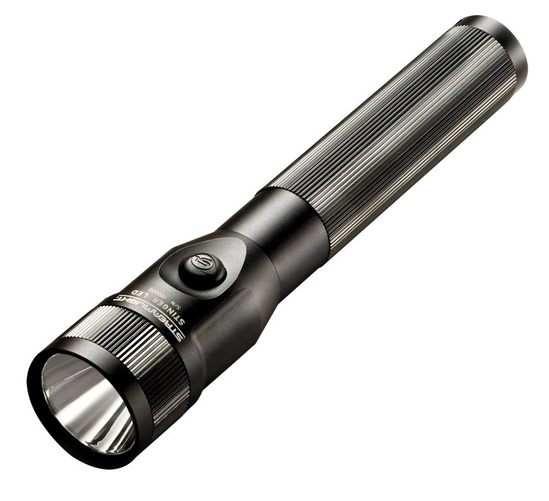 Streamlight 75712 Stinger 425-Lumen LED Bright Rechargeable Handheld Flashlight with 12V DC Charger, Black - Image 1