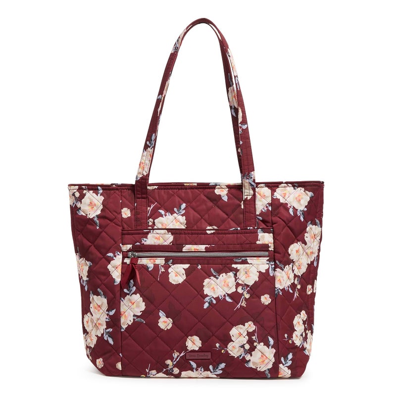 Vera Bradley Performance Twill Vera Tote Bag, Blooms and Branches - Image 1