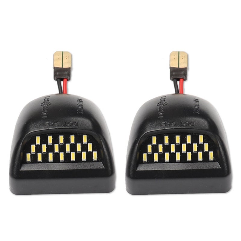 LED License Plate Light Lamp Assembly Replacement For Cadillac Escalade Chevy Silverado Suburban Tahoe GMC Sierra - Image 4
