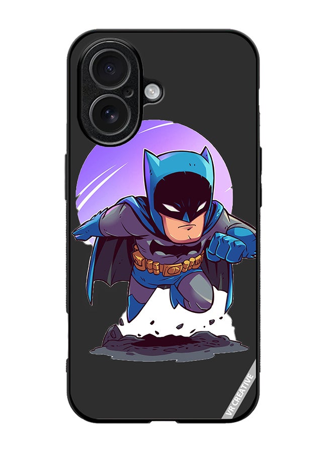 Protective Case Cover For Apple iPhone 17 Superhero Batman Design Multicolour