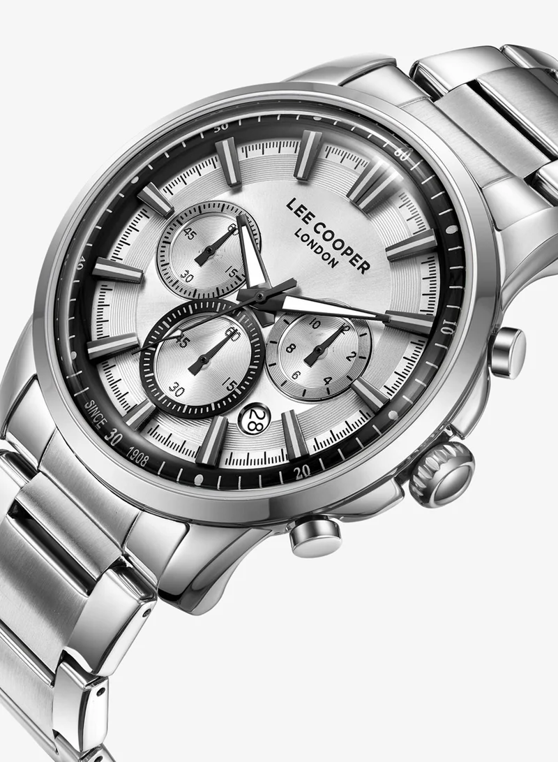 Lee Cooper Men's Metal Multi Function Watch LC08068.330 - 43 mm