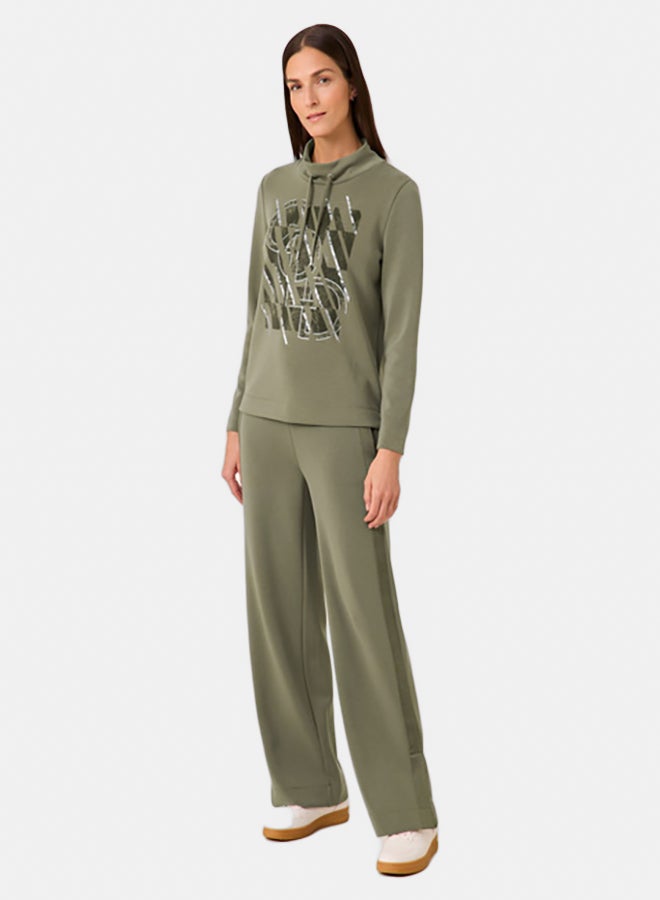 GERRY WEBER Sand-Washed Jersey Top  - Image 3