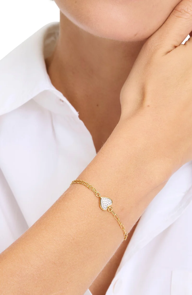 كيت سبيد Pave Line Bracelet