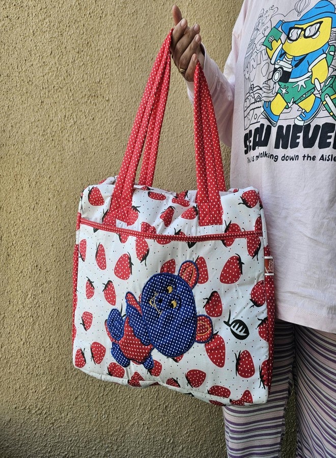 Hooper Diaper Bag for Moms | Compact and Spacious Baby Travel Backpack with Insulated Pockets | Adjustable Shoulder Strap and Waterproof Material - Image 5