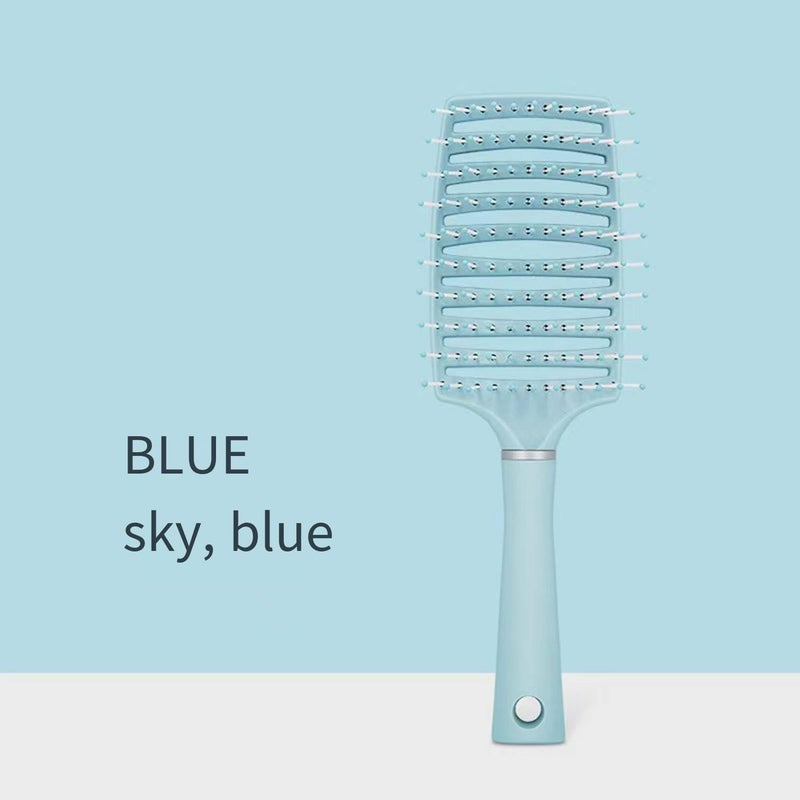 MsAnya 3 Pcs Paddle Hair Brush Set for Men and Women, Great On Wet or Dry Hair, No More Tangle, Detangles Long Thick Thin Curly Natural Hair - Image 4