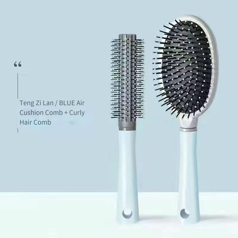 MsAnya 3 Pcs Paddle Hair Brush Set for Men and Women, Great On Wet or Dry Hair, No More Tangle, Detangles Long Thick Thin Curly Natural Hair - Image 3