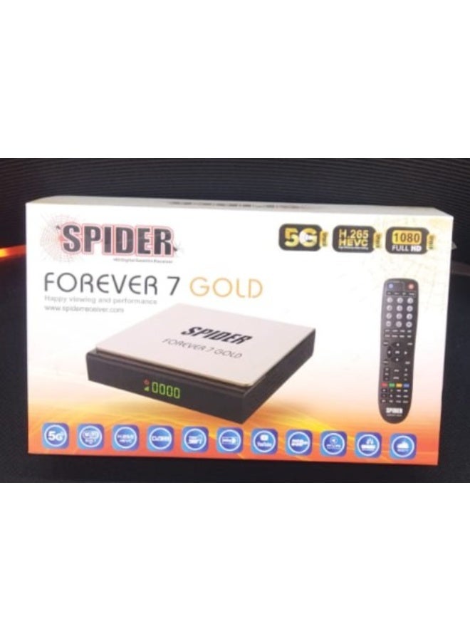SPIDER FOREVER 7 GOLD 5G H.265 HEVC