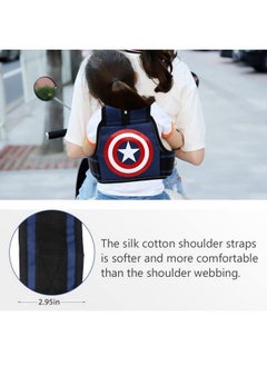 Snowie Soft Kids Safety Belt For Two Wheeler With Reflective Strips Portable Seat Belt Children Motorcycle Harness For Motorcycle Bike Adjustable Safety Harness For Boys Girls (212Years)  - Image 3