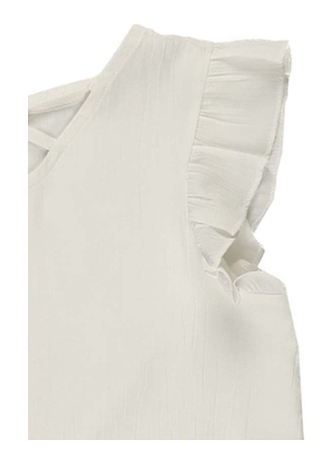 Panco VINTAGE Ruffled Sleeve Blouse  - Image 4