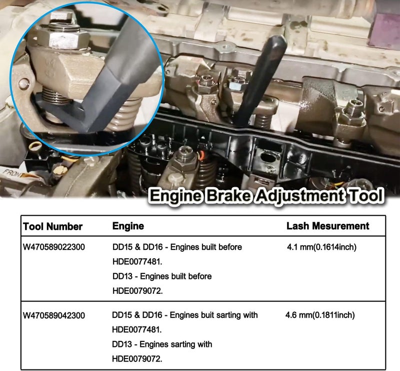 Bestong Engine Brake Adjustment Tool Set - Image 4