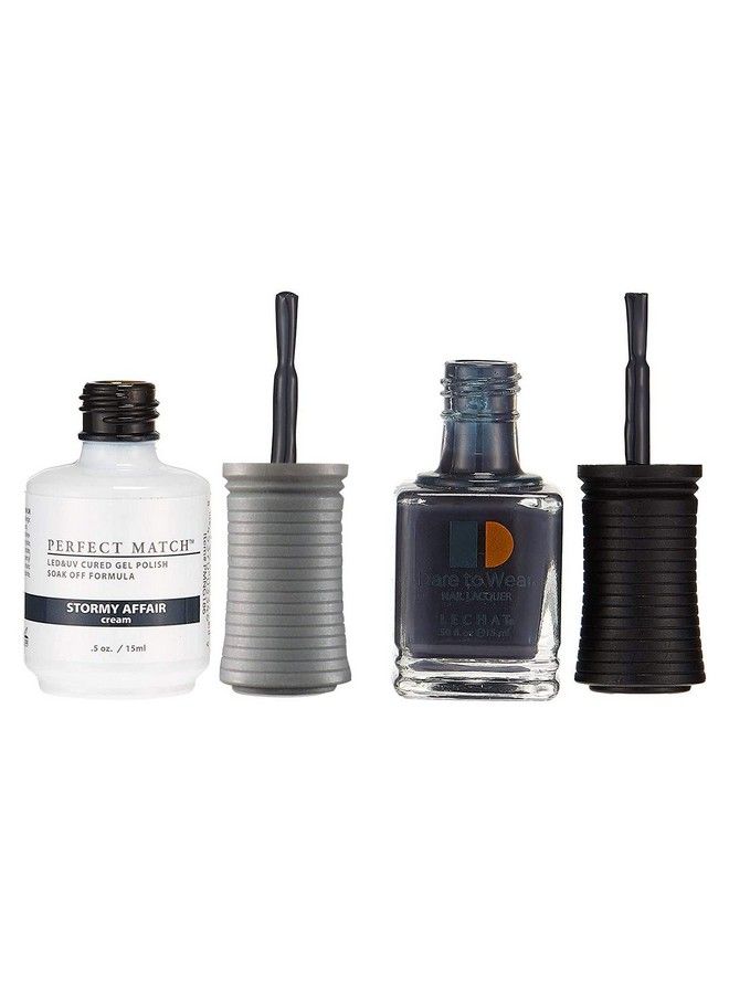 Lechat Perfect Match Gel Polish Stormy Affair 0.5 Ounce (Pms186) - Image 4