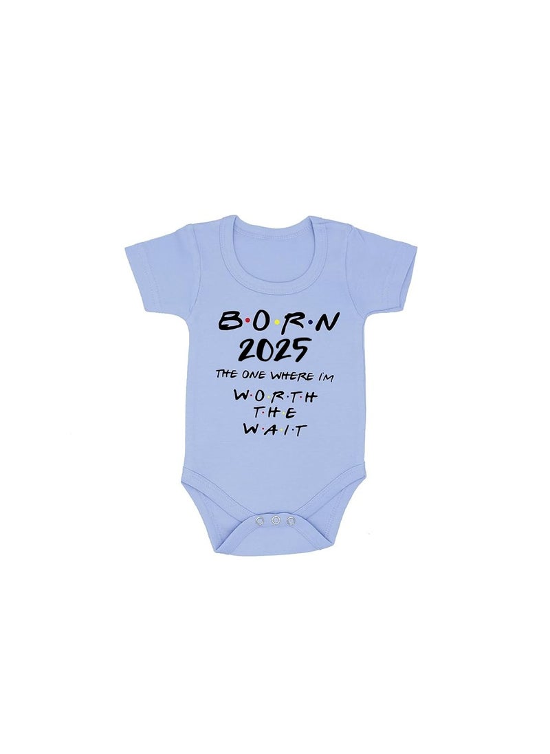 PRINTSHOP4ME Happy 1st New Year Baby Romper Outfit-Short Sleeve Cotton Unisex Bodysuit-Happy New Year Baby Clothes-Gift For Baby Shower  - Image 1