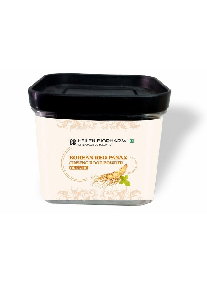 Heilen Biopharm Heilen Biopharm Korean Red Panax Ginseng Root Extract Powder - 150g | Natural Energy, Focus & Immunity Booster | Premium Herbal Supplement (Pack of 1)  - Image 1