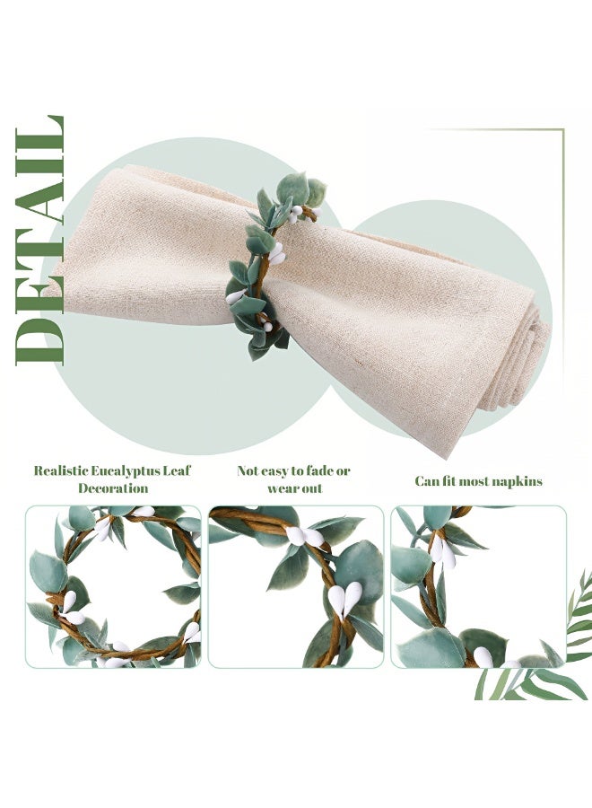 ValueHut Napkin Ring Set (10-Piece) - Nordic Minimalist Tabl Decor Holders for Wedding, Party, Banquet, Home Dinng - Image 3