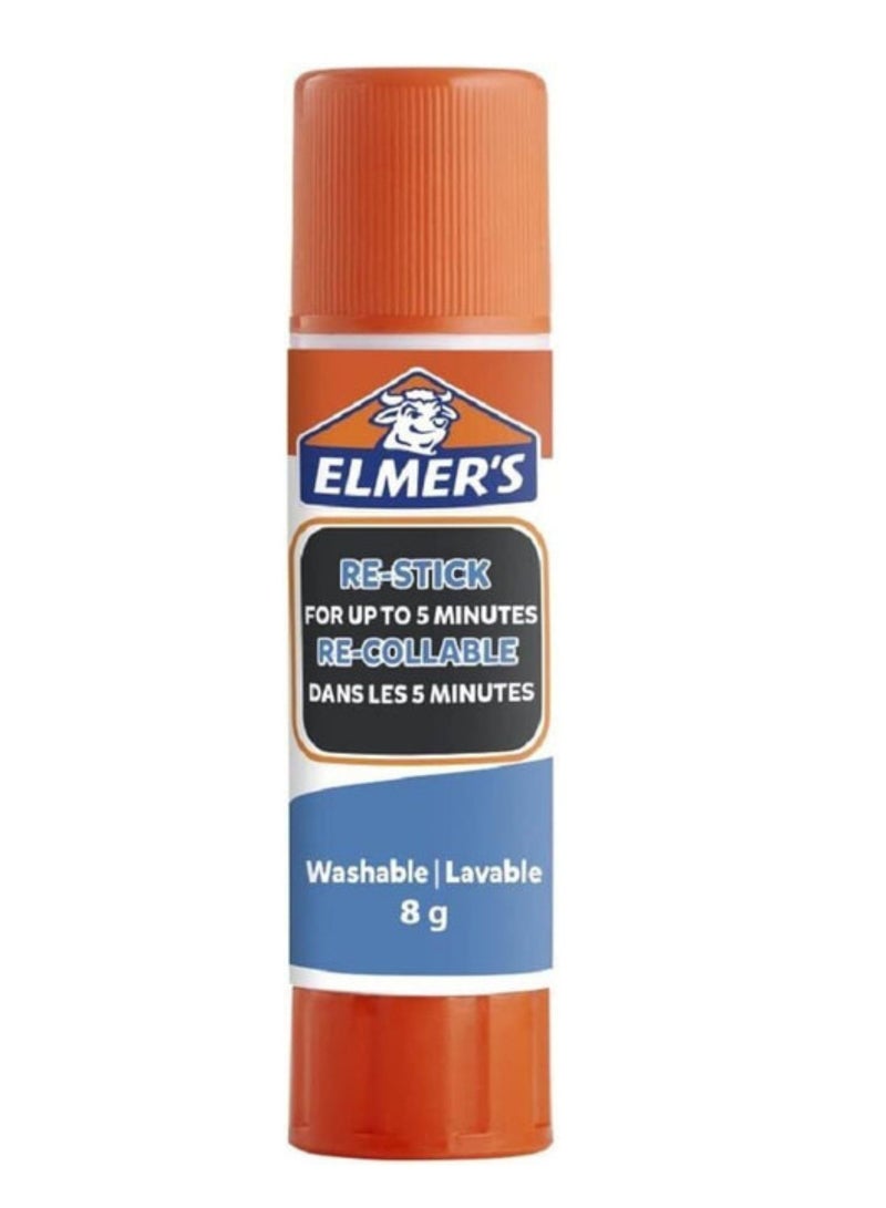 إلميرز عصا صمغ قابلة لإعادة اللصق، 8 جرام، عبوة شفافة مكونة من 4 قطع - Image 3